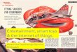 Entertainment, smart toys & the internet of things