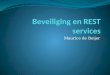 Beveiliging en REST services