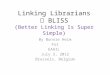 Linking Librarians