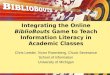 Educause: BiblioBouts