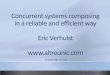 Concurrent systems composing