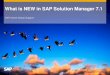 Whats NewSolman7.1