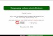 Compressing column-oriented indexes
