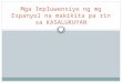 Impluwensiya ng espanyol
