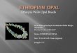 ETHIOPIAN OPAL, ETHIOPIAN OPAL BEADS & ETHIOPIAN WELO OPAL