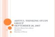 Artful Thinking