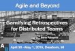 Gamifying Retrospectives For Distributed Teams
