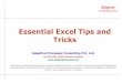 Tips and Tricks