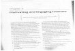 Motivating and Engaging Learners
