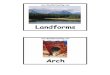 Landforms Flash Cards