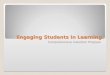 Engaging Students In Learning