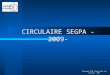 CIRCULAIRE SEGPA -2009