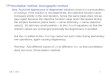 Perturbation method, lexicographic method