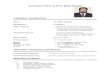 RESSUME OF Prof. MOHD SUHAIB - Jamia Millia Islamia