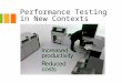 Eric Proegler Oredev Performance Testing in New Contexts