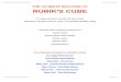 RUBIK's CUBE: THE ULTIMATE SOLUTION - Brandeis