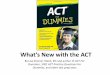 The New ACT- Whats the Hype All About?