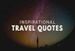 Inspirational Travel Quotes