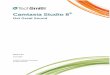 Camtasia Studio 8 - TechSmith · PDF fileCamtasia Studio 8 ® Get Great Sound ... instructions for editing your audio within Camtasia Studio’s ... lined with foam to put your microphone