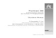 Fortran 90 - NASA · PDF fileThis course covers the transition from the programming language Fortran 77 to the more modern Fortran 90, ... Fortran 90 is a superset of Fortran 77,
