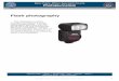 Flash photography - Welcome â€“ Blackboard Learn Content... · Flash Photography Photojournalism 6 The Center of Excellence for Visual Information and Public Affairs Home | Electronic