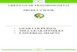 GEAR COUPLINGS MILL GEAR SPINDLES UNIVERSAL SHAFTS Gear... · • gear couplings • mill gear spindles • universal shafts . 1 gear couplings fig. 1 standard gear couplings are