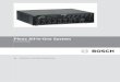 Plena All-in-One System - Bosch Security Systemsresource.boschsecurity.com/documents/OP_Operation_Manual_enUS... · Plena All-in-One System PLN-6AIO240 en Installation and Operating