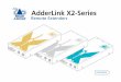 AdderLink X2-Series ... · PDF file 3 ON Hotkeys = ALT and SHIFT 2 ON 3 OFF Hotkeys = CTRL and ALT 2 ON 3 ON Hotkeys disabled REMOTE Switch 4 This switch is reserved for future use