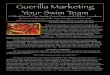 Guerilla Marketing Your Swim Teamcompetitiveswimmer.com/Swim_Teaching_Platform_Pricing_files/20… · There’s Guerilla Marketing On-line, Guerilla Marketing Excellence, etc. Of