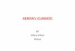 METHODS USED BY KENYA METEOROLOGICAL