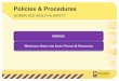Policies & Procedures - Bundaberg Sugar