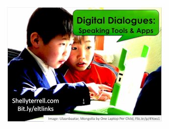 Digital Dialogues: Speaking Activities, Web Tools &amp; Apps (All Ages)